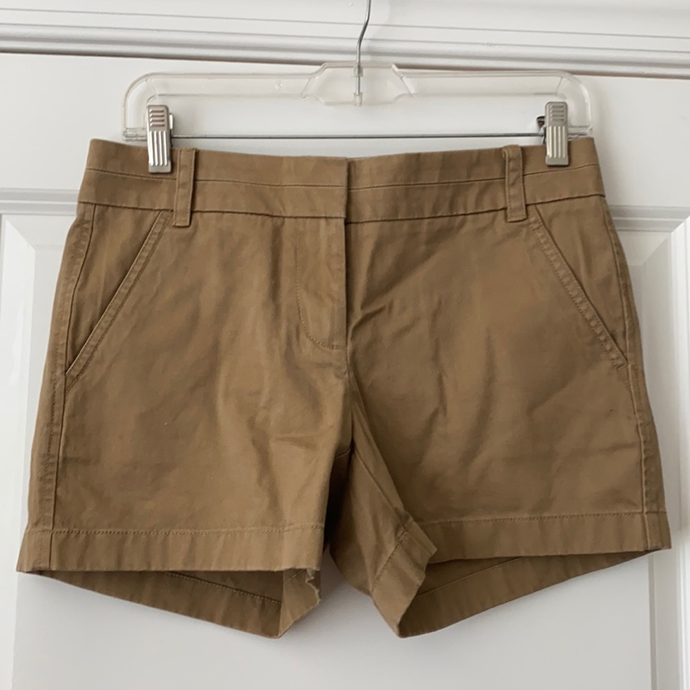 J.Crew | Khaki 4” Chino Shorts